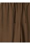 Lcwaikiki Classic Khaki Women's Wide Leg Pants with Elastic Waist - 7