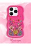 Tecno Spark 20 Pro Compatible Case Camera Protector Red Silicone Couple Phone Case Floral Pattern - 2