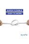 3-Core Electrical Cable, White PVC Insulated Power Wire, Flexible Copper Conductor (3 CORE 2.5 METER, 1.5MM) - 4