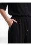 LCW Vision Wide Leg Women's Trousers with Elastic Waist - 4