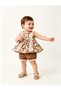 Liora Lace Vintage Floral Muslin Shorts Set - 3