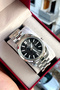 Original men's quartz wristwatch - waterproof stainless steel band - 2