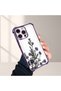 iPhone 14 Pro Max Compatible Transparent Back Four Corners Reinforced Impact Protection Silicone Case - 4