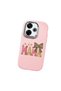 Redmi 13/13X Compatible Shock-Absorbing Camera Protected Pink Silicone Case - 3