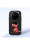 Vivo X200 Pro Compatible Shock-Absorbing Camera Protected Black Silicone Case