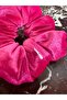 4 Seasons 3-Piece Pink Scrunchie Set (Velvet-Chiffon-Crinkle Fabric) - 5