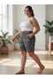 Plus Size Lycra Viscose Combed Cotton Pocket Shorts