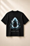 Arrival Printed Oversize Boxy Cut Unisex 100% Cotton T-Shirt (190 Gsm)