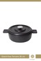 Cast Iron Pot Black Self-Steam Cooking 26 cm