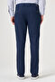 Navy Blue Side Pocket Comfort Fit Cotton Chino Trousers 1003260211 - 4