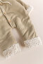 Rabbit Figured Buttoned Buttoned Welsoft Lined Baby Girl and Boy Winter Jumpsuit - 5