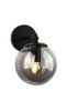 Rain Sconce 2 Pieces Black-smoked Glop Glass - 4