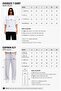Women's Premium Tracksuit Set White T-Shirt 2 Thread Tracksuit Bottom (Set) - 3