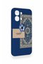 Oppo A6 Pro Compatible Blue Ethnic Carpet Pattern Silicone Case - 3