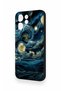 Oppo Reno 15F Compatible Starry Night Patterned Silicone Case - 4