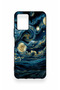 Vivo Y21 Compatible Starry Night Patterned Silicone Case - 2