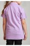 Girl's Polo Collar Short Sleeve School T-Shirt-Sm - 2