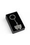 316L Stainless Steel Theater Mask Keychain – Comedy & Drama Figure Keychain - 2
