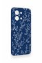 Vivo Y28 Compatible Thin Leaf Branch Pattern Silicone Case - 3
