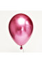 12 Inch Chrome Pink Balloons 10-Pack - Add an Emerald Sparkle to Your Party! - 2