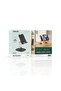 M4-Foldable Phone & Tablet Holder / Compatible with 4-12.9" Devices / Charging Port Access / Strong Metal Base / Protection Rubber Pad / Adjustable Lift - Black - 3