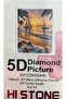 5D Diamond Bead Bonding Stone Processing Mosaic Tapestry "Coast" 30X40 cm