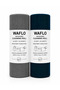 2-Pack Microfiber Cleaning Cloth Roll |   Total 40 Pieces |   Advantageous Set |   25X25 Cm-Grey and Petrol Blue - 2