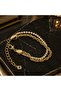 Double Row Stone Chain Bracelet-Stainless Steel Bracelet-Sent with Microfiber Jewelry Cloth - 2