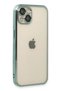 Aconcept iPhone 13 Case with Lens Silicone (113031) - Green - 3