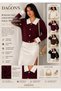 Buklem Collar Gold Buttoned Women's Beard Knitwear Cardigan - 2