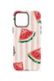iPhone 16 Pro Vorian Double Layer Case Watermelon Blush Stripe - 4