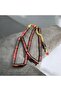 Cut-Out Model Fire Amber Bronze Tasseled Prayer Beads - 3