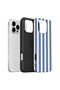 iPhone 16 Pro Vorian Dual Layer Case Blue Marina Stripe - 3