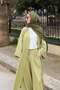 Ahsen Kimono Set - Pistachio Green