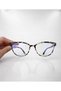Nila Set of 2 Cat Eye Black Zebra Bone Transparent Women Men Unisex Blue Light Protection Screen Glasses Eyewear - 4