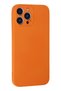 Aconcept iPhone 13 Pro Case Nano Inside Velvet Silicone (175139) - Orange - 3