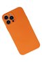 Aconcept iPhone 13 Pro Case Nano Inside Velvet Silicone (175139) - Orange - 2