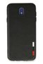 Aconcept Galaxy J7 Pro / J730 Case Loop Leather Silicone (180509) - Black