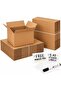 Pack of 5 Medium Moving Boxes 45 x 45 x 45 cm Double Wall Heavy Duty 30 kg Capacity - 5