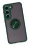 Aconcept Galaxy S23 Case Montreal Silicone Cover with Ring (31237) - Green - 4