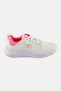 Women Vapor Foam Lace Up Running Shoes, White - 4