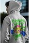 Municipal Waste Rock Metal Music Band Back Printed Unisex Oversize Premium Hoodie