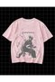 Anime One-Punch Man Garou Printed Washable Vintage Unisex Oversize T-Shirt - 3