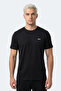 Rosalva t Men's Cotton Black T-Shirt