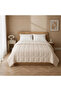 Double Sided Welsoft Comforter Duvet Set Cream 195X215 cm - Dormio Soft Bloom Series