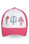 Glitter Print 2-5 Years Old Kids Girls Cap Hat - White - 3