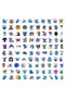 Stitch Stickers (100 Pieces) - Adorable Decorative Stickers for DIY Embellishment & Daily Decoration - 3