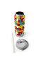 Block Patterned Steel Thermos Flask 650 ml 38392 - 2