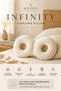 Moonzy Infinity Piercing Pillow – Sleeping Pillow with Ear Holes, Piercing Protective Side Sleeping Pillow, Double Ear Cavity - 3