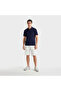 Men's Navy Blue Regular Fit Polo Neck T-Shirt - 5